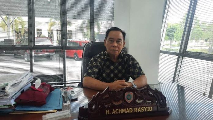 Ketua DPC Partai Gerindra Kabupaten Barsel, Achmad Rasyid (DOK PROKALTENG.CO)