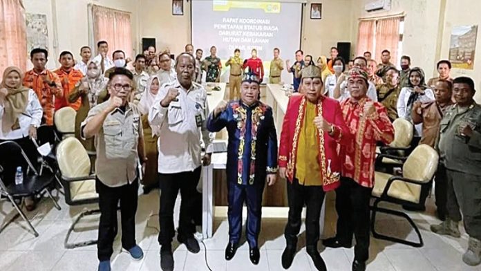 BMKG Stasiun Meteorologi H Asan Sampit memaparkan, prakiraan puncak musim panas atau kemarau tahun ini adalah di bulan Juli 2023.