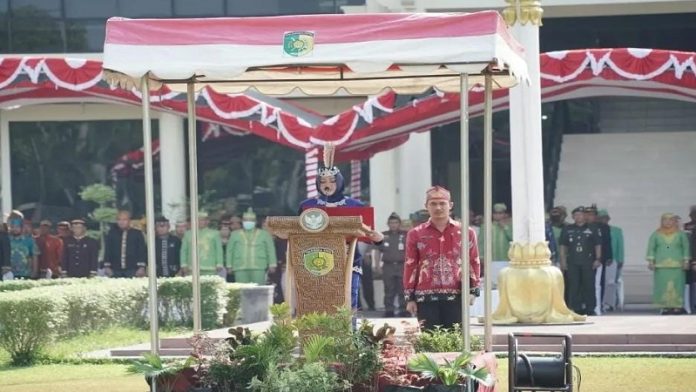 Wakil Wali Kota Palangka Raya, Hj. Umi Mastikah, mengatakan, dengan menjunjung Falsafah Huma Betang, bahu-membahu jadikan Kalimantan Tengah bangkit, dan semakin BERKAH