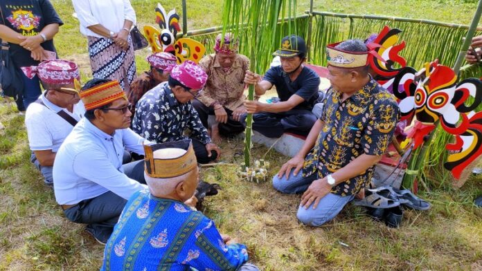 Ritual Adat Padah Pamit Sebelum Festival Babukung